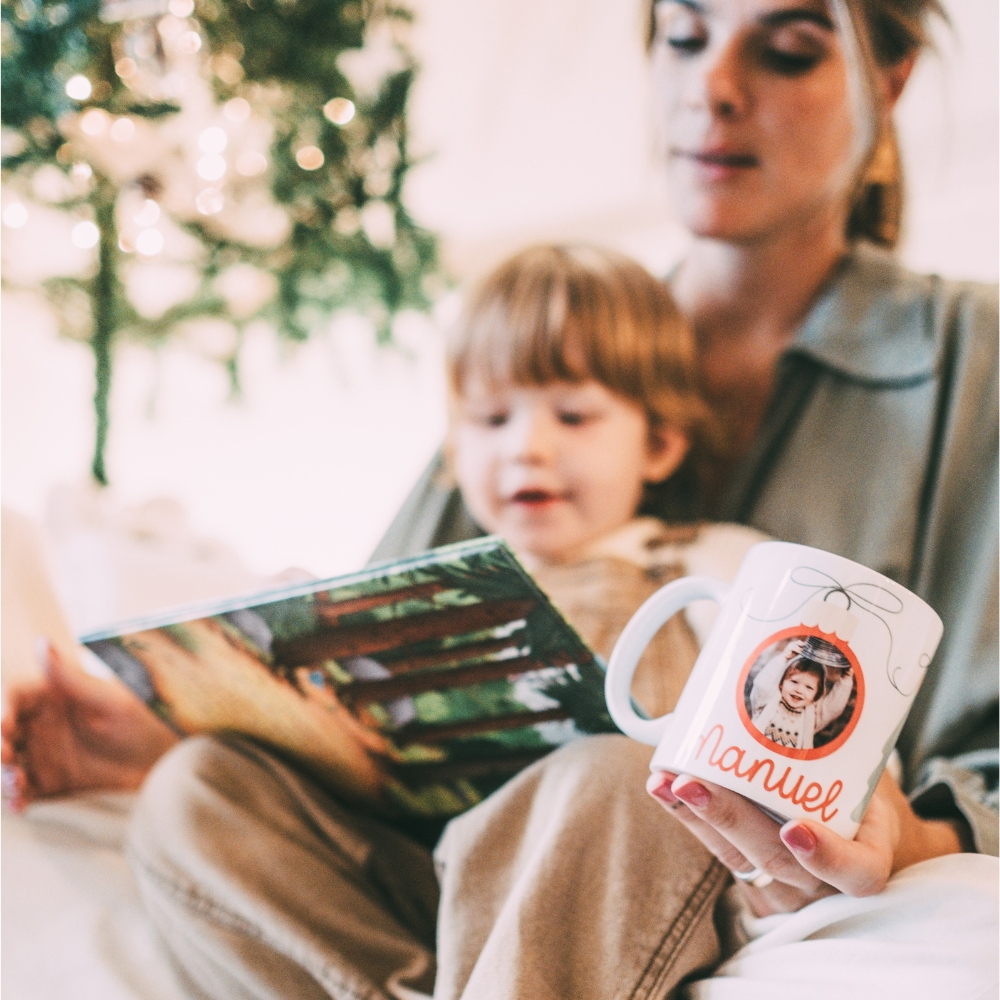 Caneca Watercolor Xmas Gold  inspiração 6