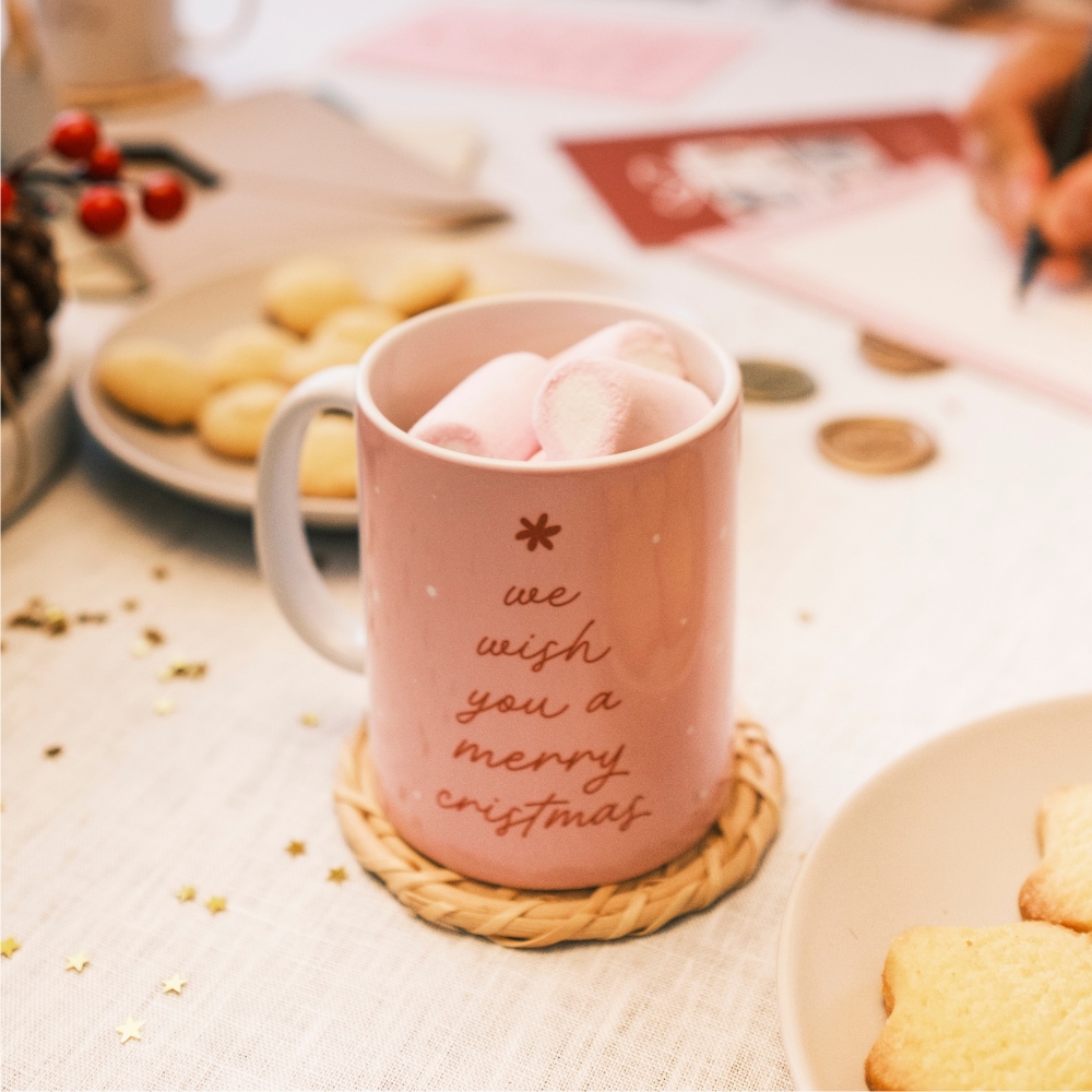 Caneca Watercolor Xmas Gold  inspiração 10